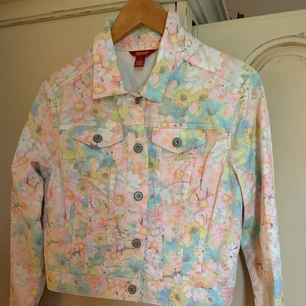 Pastel jean jacket